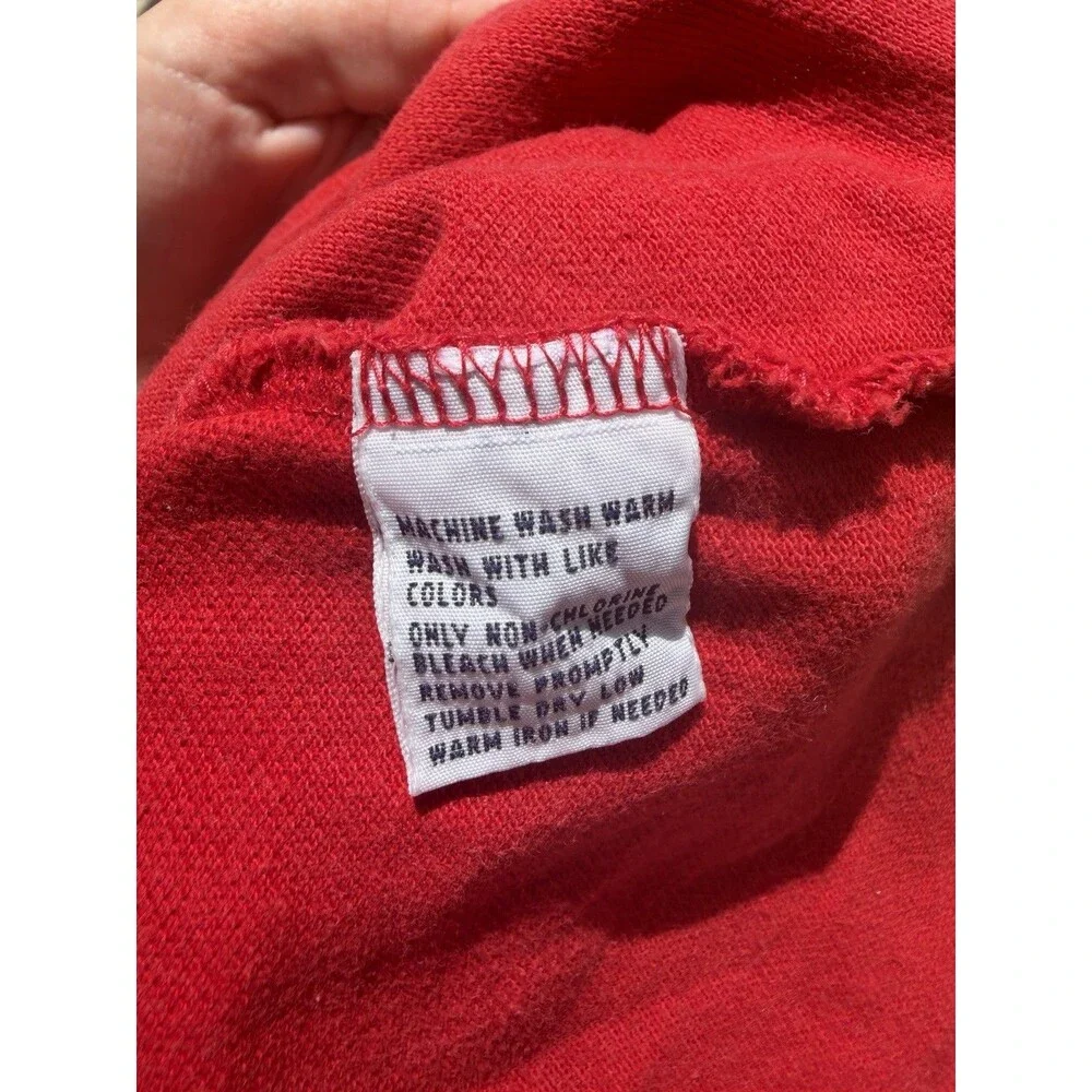 Vintage Polo Ralph Lauren 4XLT Red Crest Polo Shirt New York Quality Rugby 90s